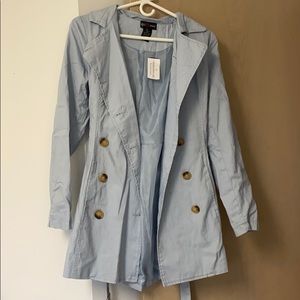 Blue peacoat